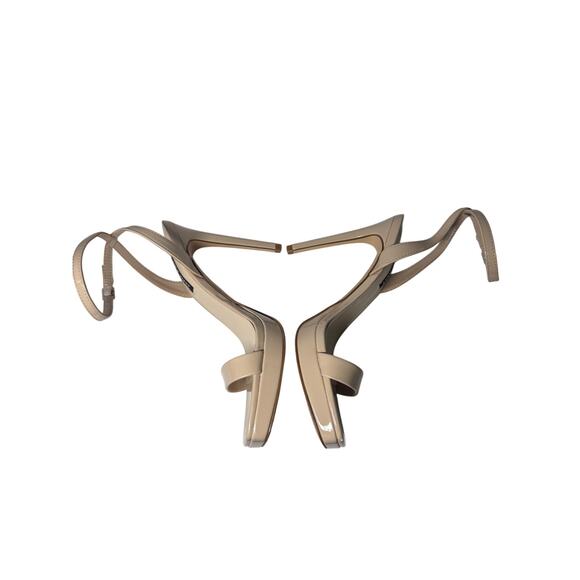 Nine West Women's Zadie Square Toe Stiletto Heel Dress Sandals Size 7 - Picture 3 of 4